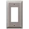 Amerelle Wall Plate, Number of Gangs: 1 Steel, Antique Nickel Finish, Metallic 163RAN - alternate 2